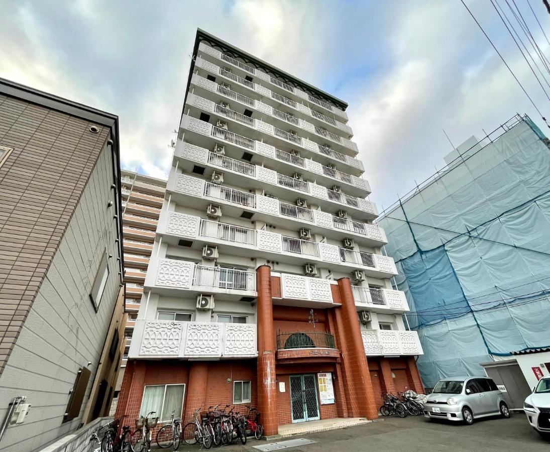 新規open！サービスアパ―トメントsapporo中島公園302 Daire Dış mekan fotoğraf
